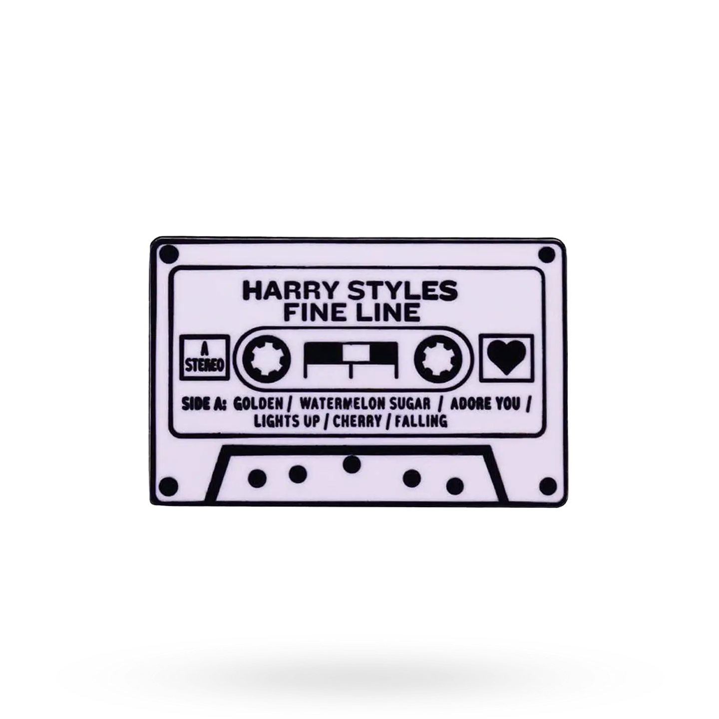 Harry Styles · White Cassette Pin 1