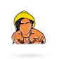 Harry Styles · Golden Buckethat Pin - Miniatura 1