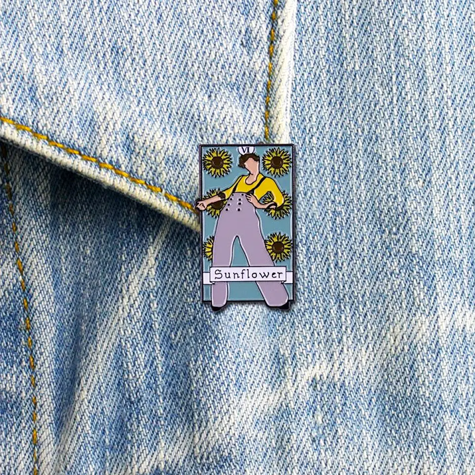 Harry Styles · Sunflower Pin 3