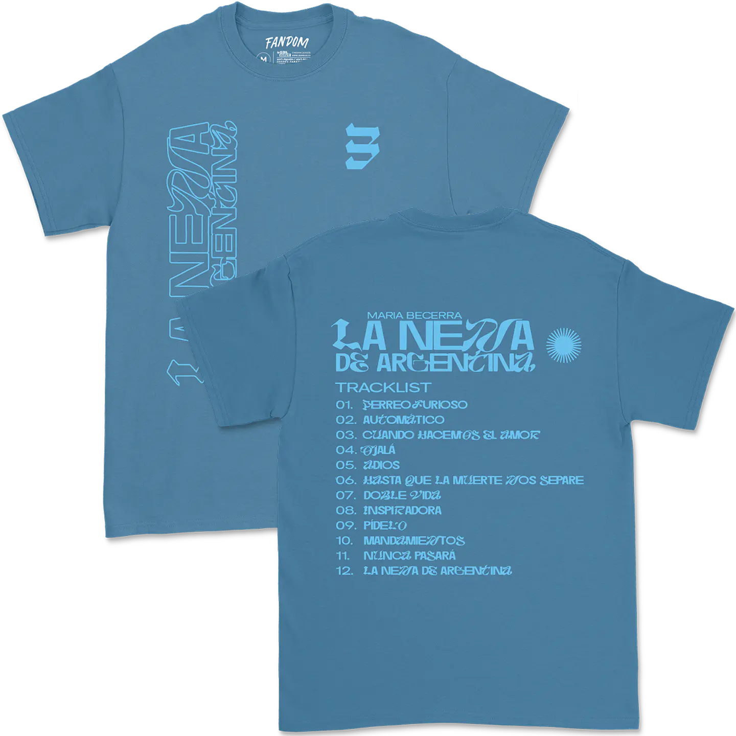 María Becerra · LNDA Setlist Polera 1