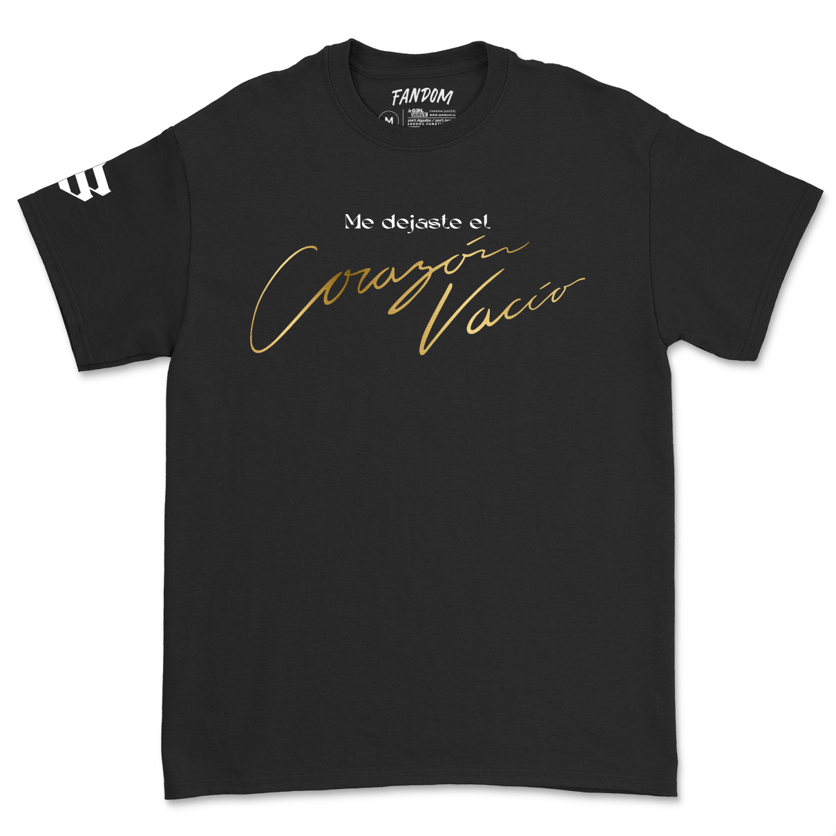 Polera Corazón floral - 3-6 meses