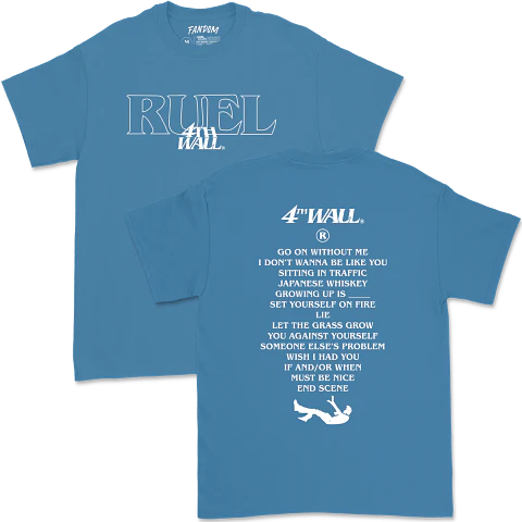Ruel · 4th Wall Tracklist Polera