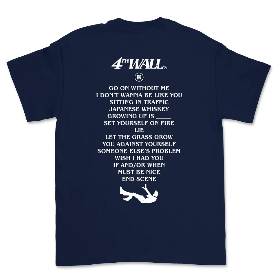 Ruel · 4th Wall Tracklist Polera 11