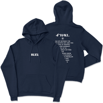 Ruel · Tracklist Hoodie