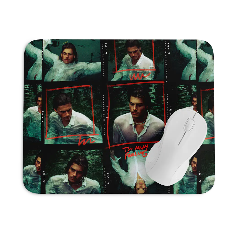 Ruel · Too many feelings Mouse Pad 1