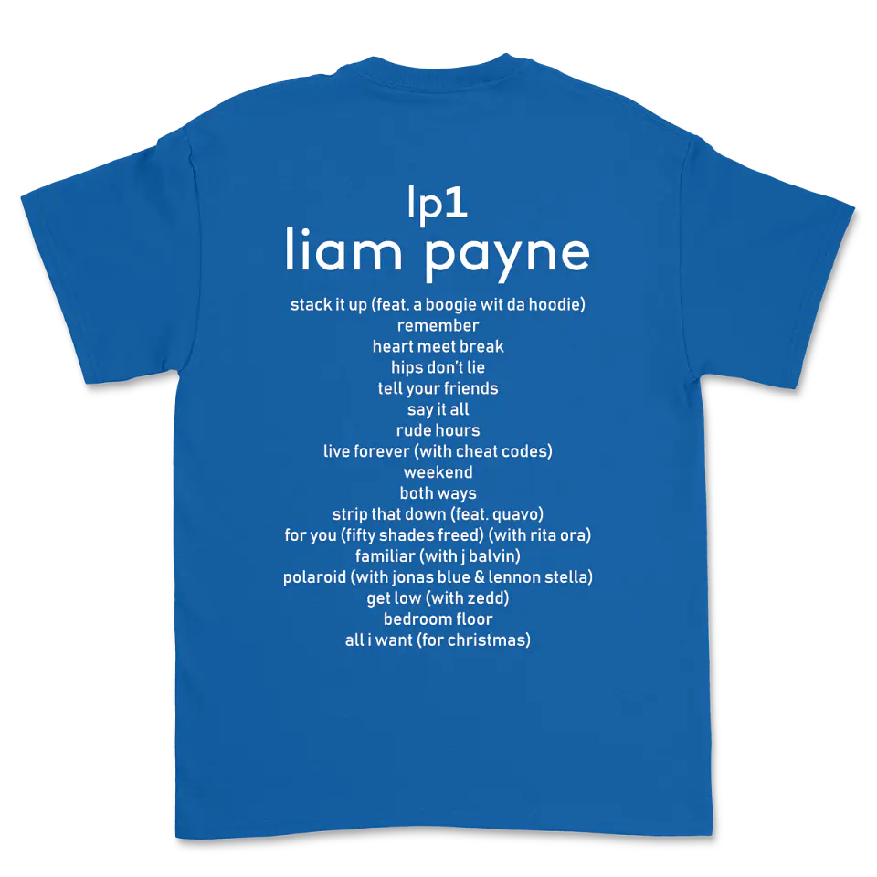 Liam Payne · LP1 Tracklist Polera 5