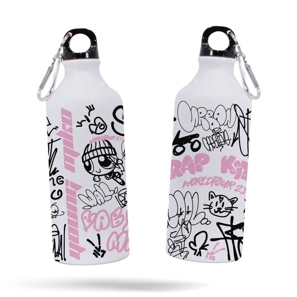 Young Miko · Graffiti White Botella 1