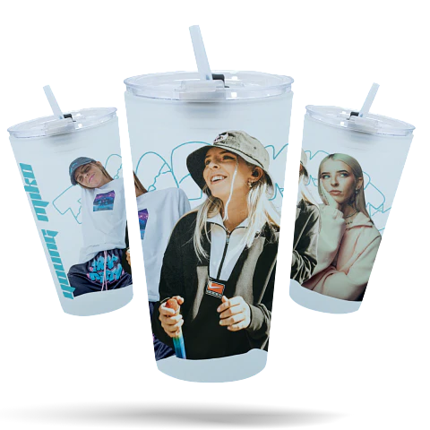 Young Miko · YM Collage Vaso Vidrio Empavonado