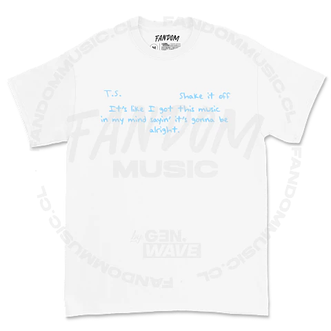 Taylor Swift · 1989 Shake It Off Polera