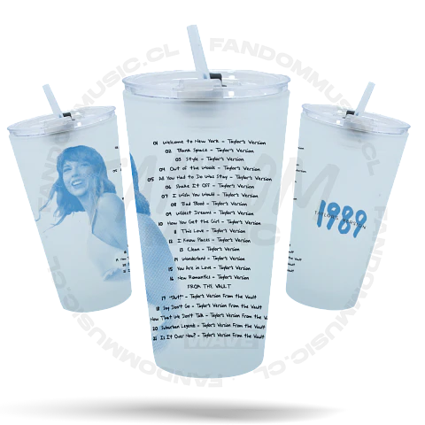 Taylor Swift · 1989 Tracklist Vaso Vidrio Empavonado
