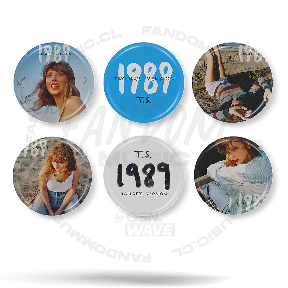 Taylor Swift · Set 02 de 6 Chapitas 1