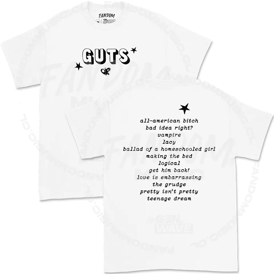 Olivia Rodrigo · Setlist Polera 3