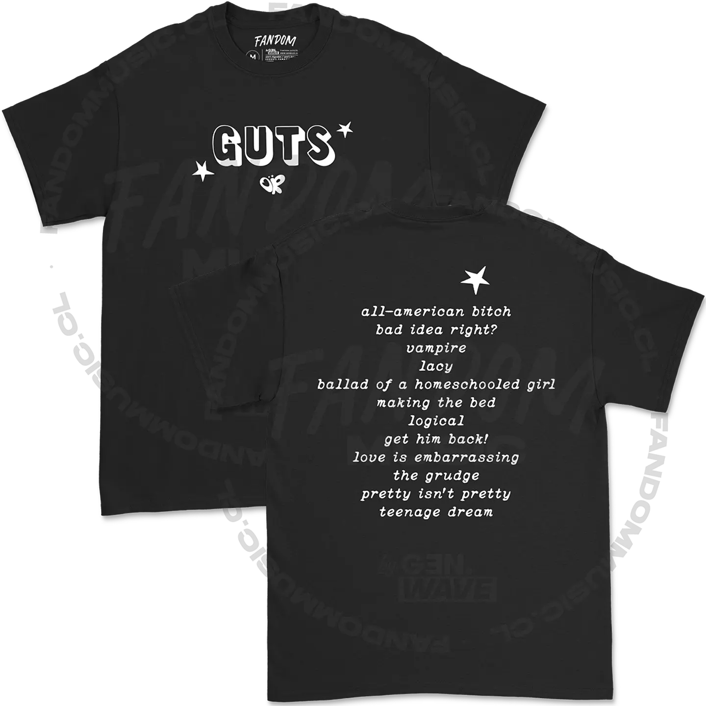 Olivia Rodrigo · Setlist Polera 2