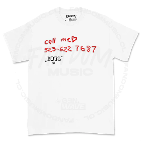 Olivia Rodrigo · Call me Polera