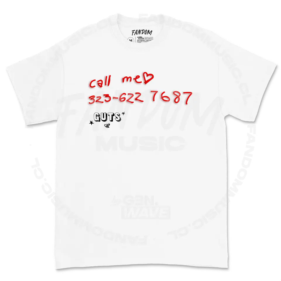 Olivia Rodrigo · Call me Polera 1