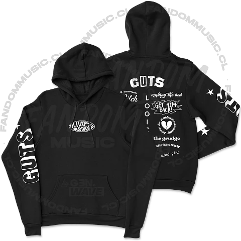 Olivia Rodrigo · Tracklist Guts Hoodie