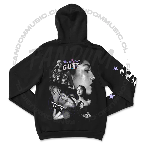 Olivia Rodrigo · Guts Faces Hoodie