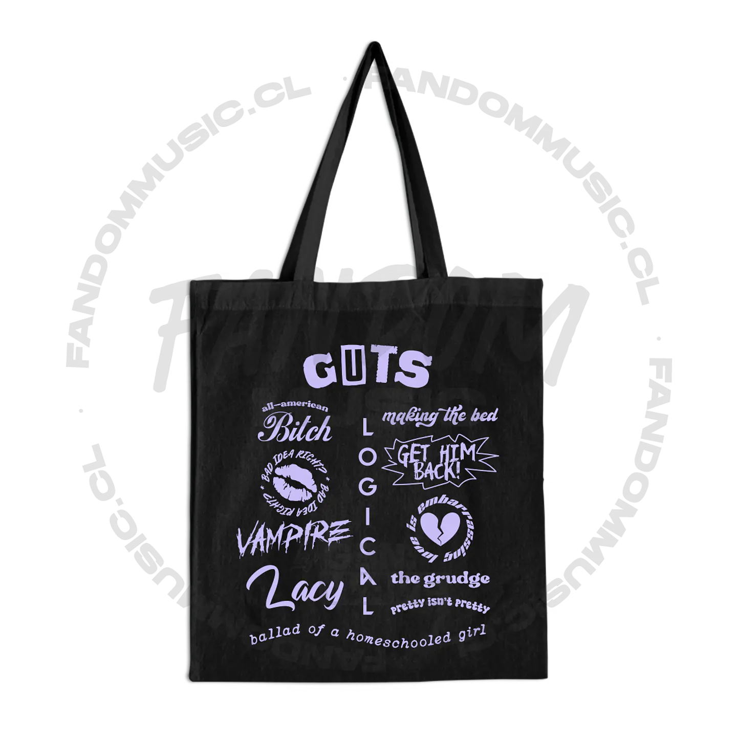 Olivia Rodrigo · Guts Tracklist Totebag 2