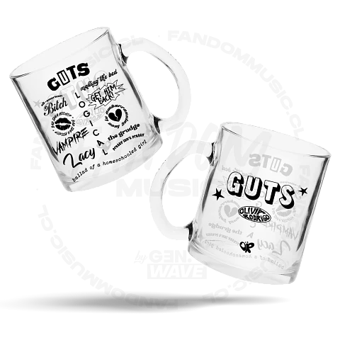Olivia Rodrigo · Tracklist Mug transparente