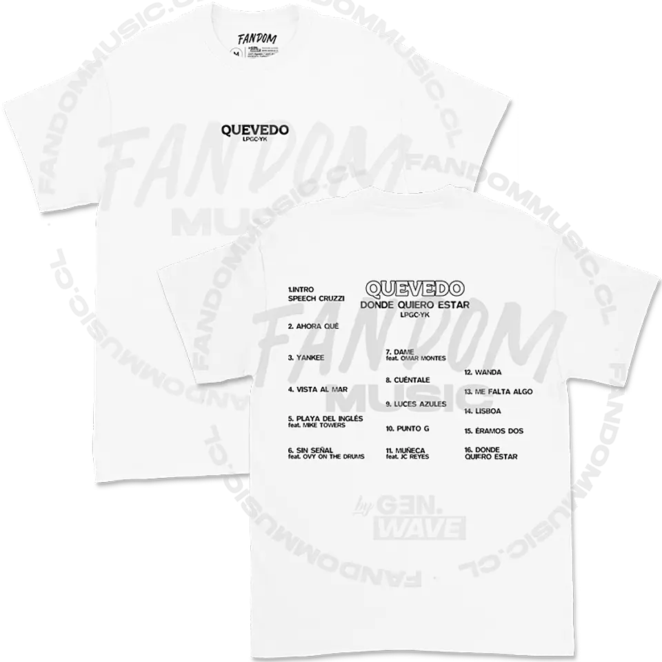Quevedo · Setlist Polera 2