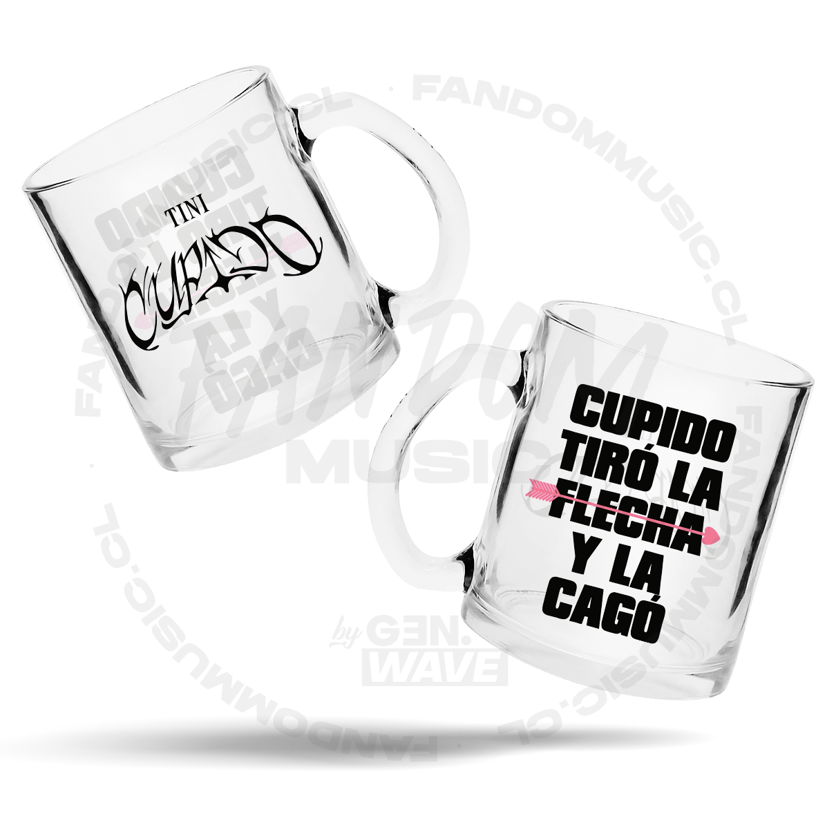 Tini · Cupido Mug Transparente
