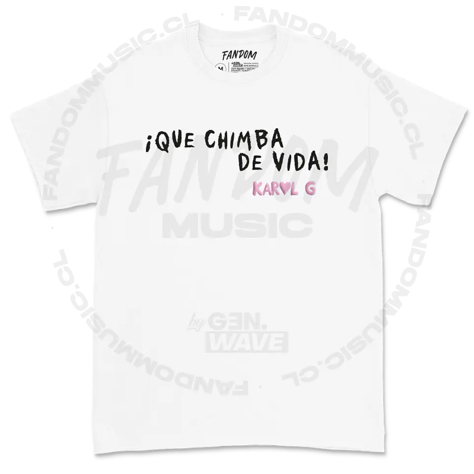 Karol G · Que Chimba de vida Polera 4