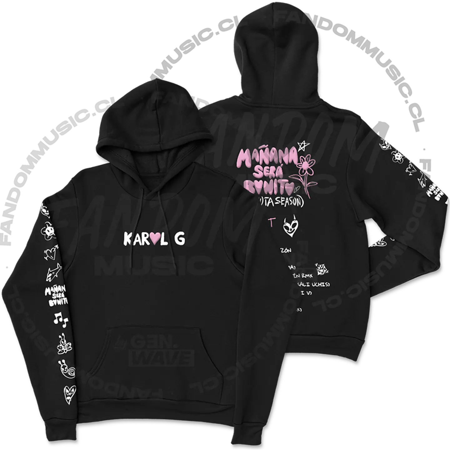Karol G · MSB Tracklist Hoodie 3