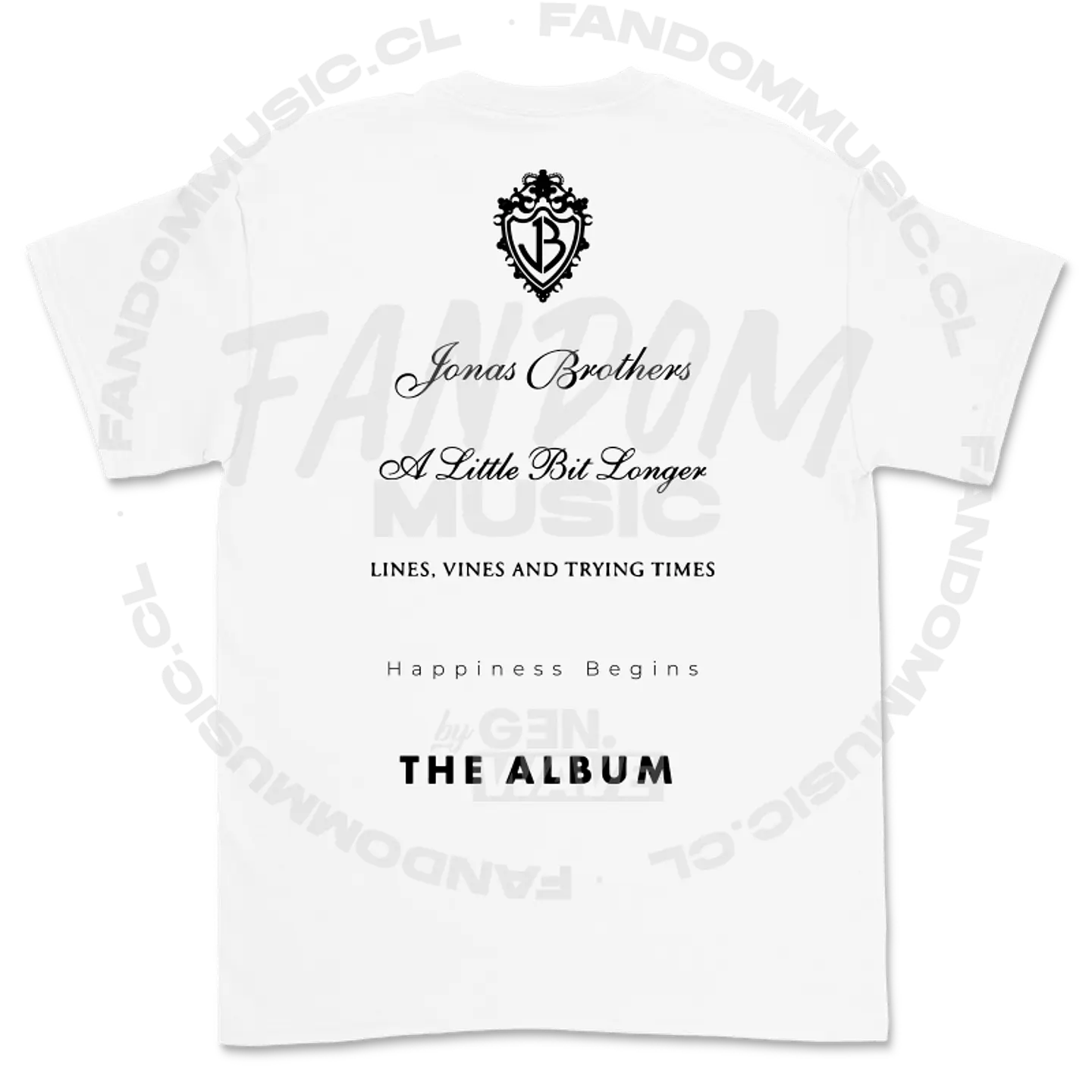Jonas Brothers · JB Set Álbum Polera 8