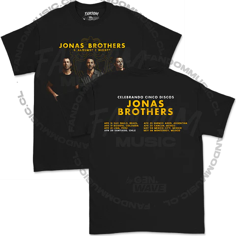 Jonas Brothers · JB Tour Polera