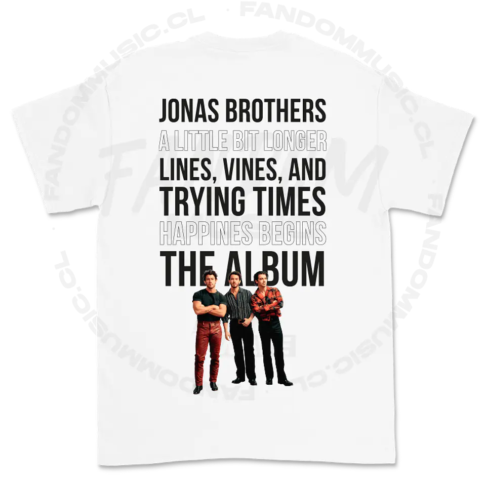 Jonas Brothers · Albums Polera 4
