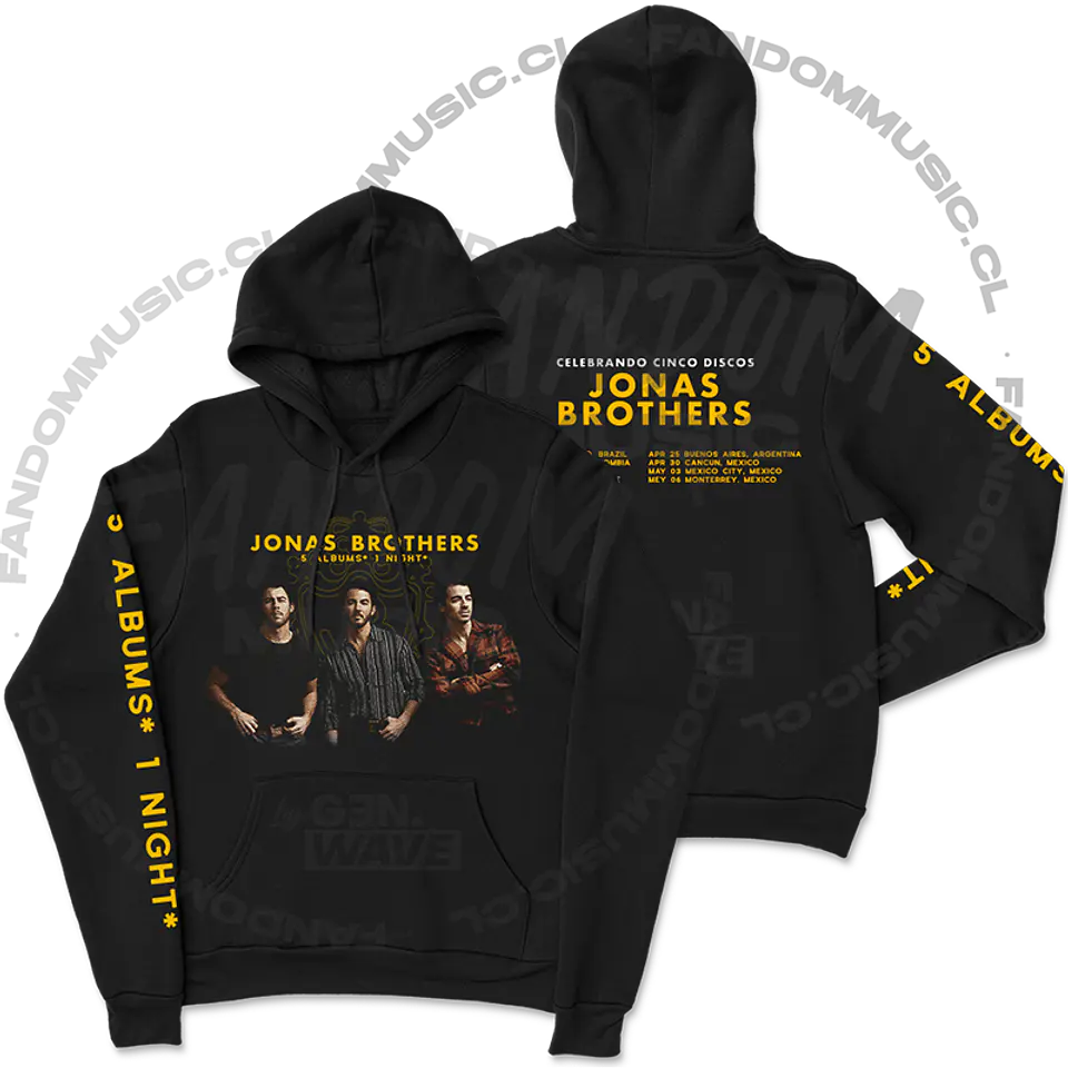 Jonas Brothers · JB Tour Hoodie 1