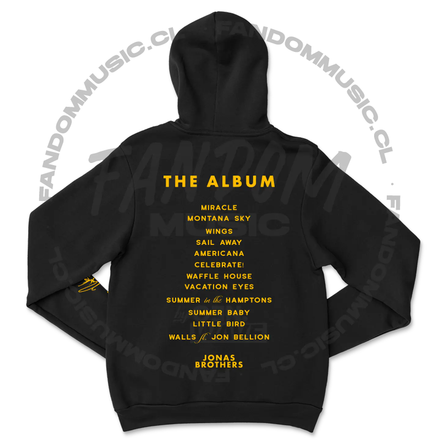 Jonas Brothers · JB Tracklist Hoodie 6
