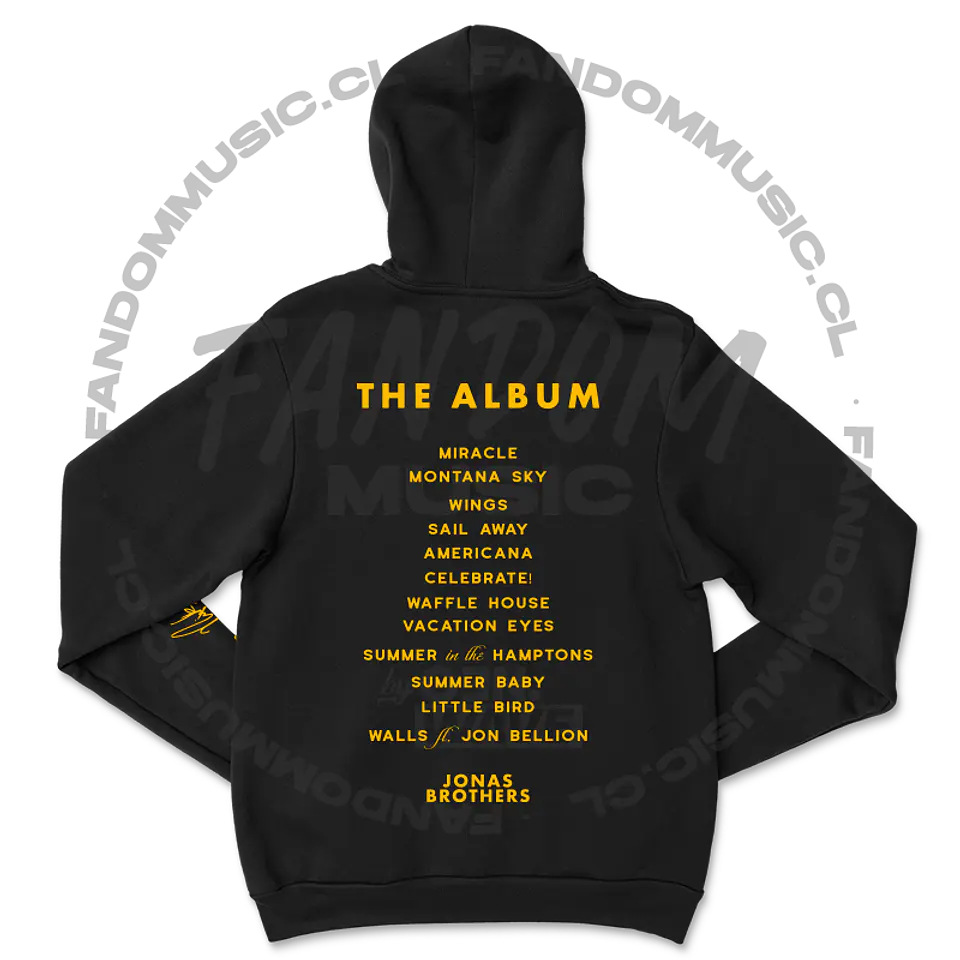 Jonas Brothers · JB Tracklist Hoodie 6