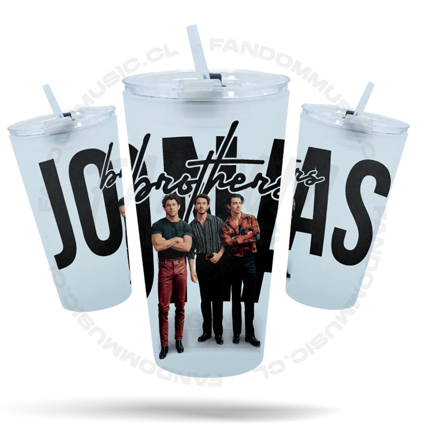 Jonas Brothers · JONAS Vaso Vidrio Empavonado 1