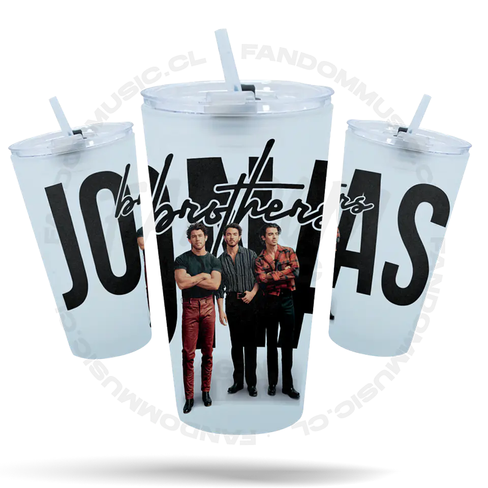 Jonas Brothers · JONAS Vaso Vidrio Empavonado 1