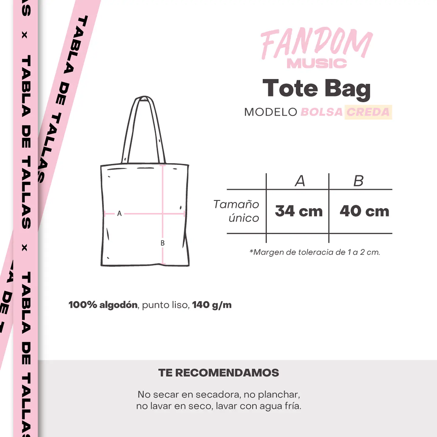 Billie Eilish · Happier Than Ever Lineal Totebag 2