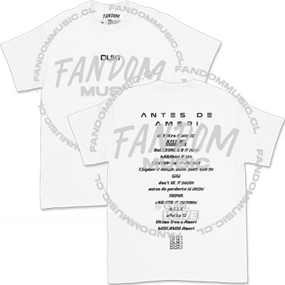 Duki · ADA Tracklist Polera