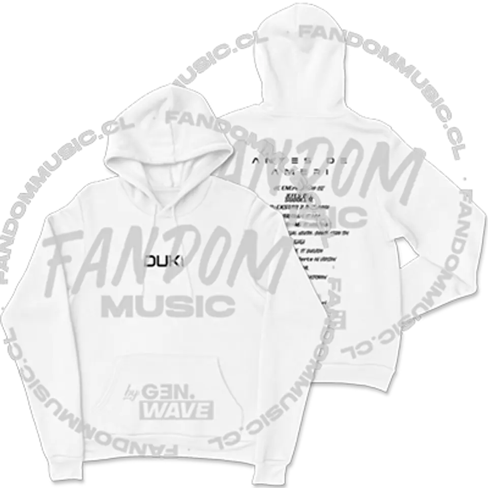 Duki · ADA Tracklist Hoodie 1