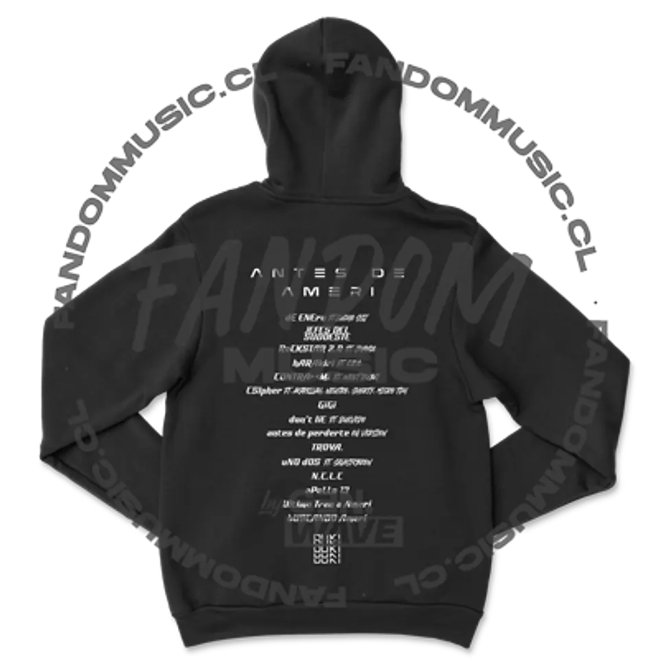 Duki · ADA Tracklist Hoodie 6
