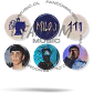 Milo J · Set 01 de 6 Chapitas - Miniatura 1