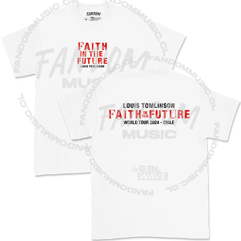 Louis Tomlinson · FIFT White Polera