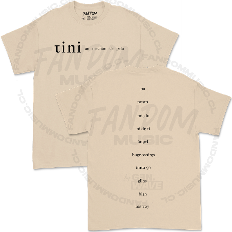 Tini · UMDP Tracklist Polera