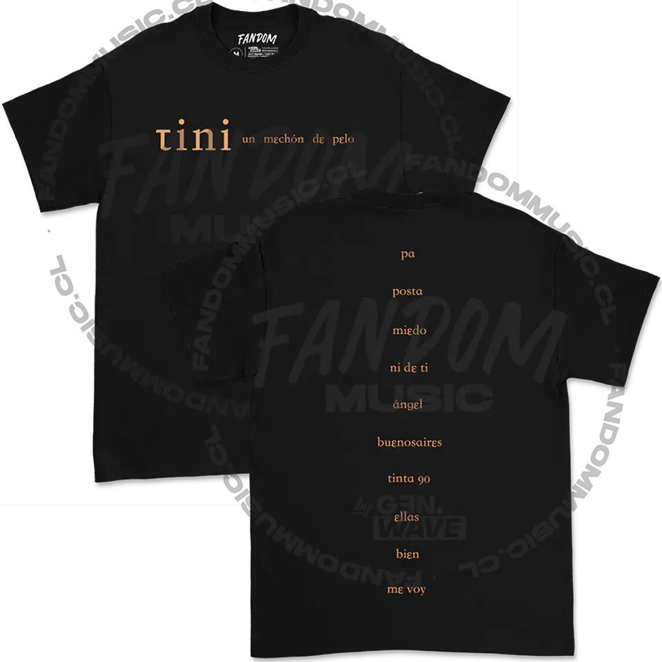 Tini · UMDP Tracklist Polera  7