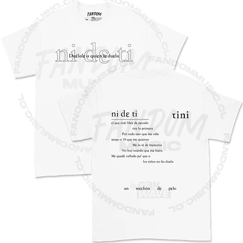 Tini · ni de ti Polera 