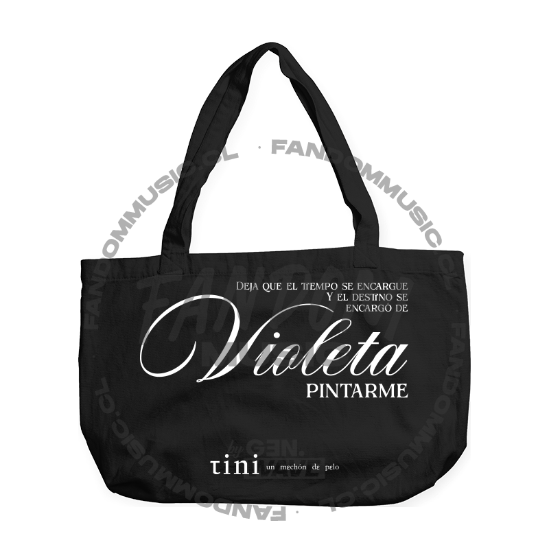Tini · violeta Big Totebag