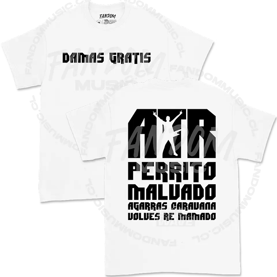 Damas Gratis · Perrito Malvado Polera 1
