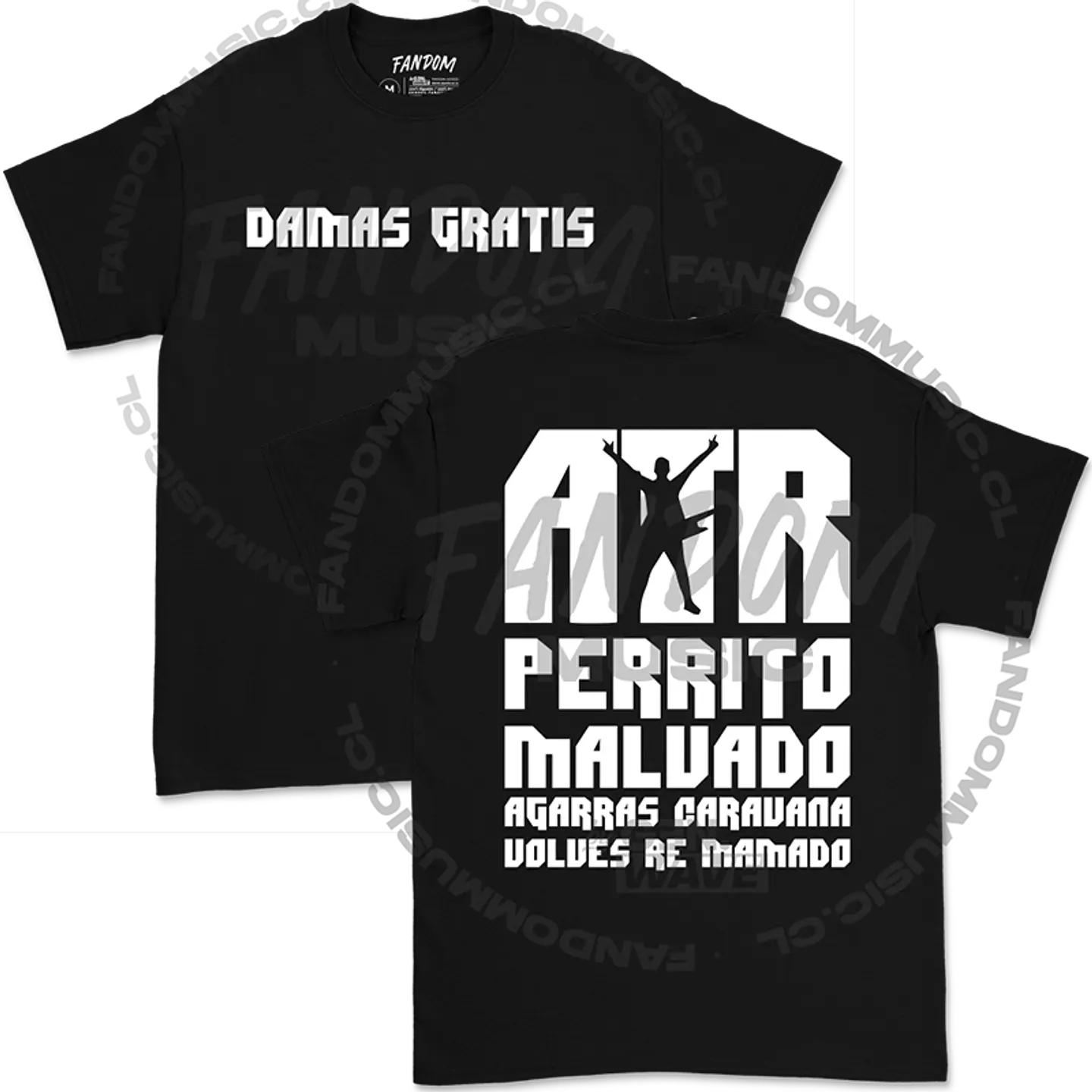 Damas Gratis · Perrito Malvado Polera 2