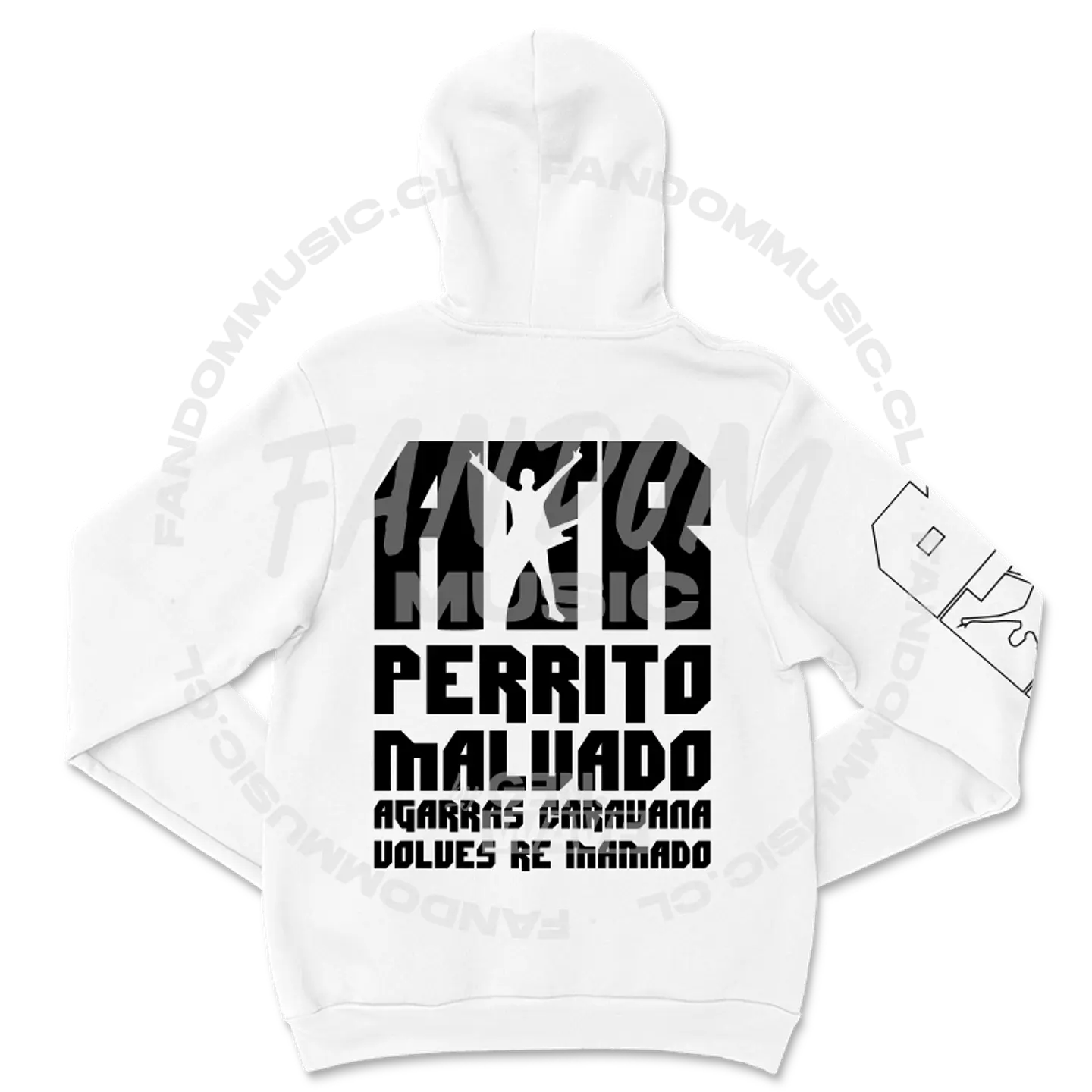 Damas Gratis · Perrito Malvado Hoodie 5