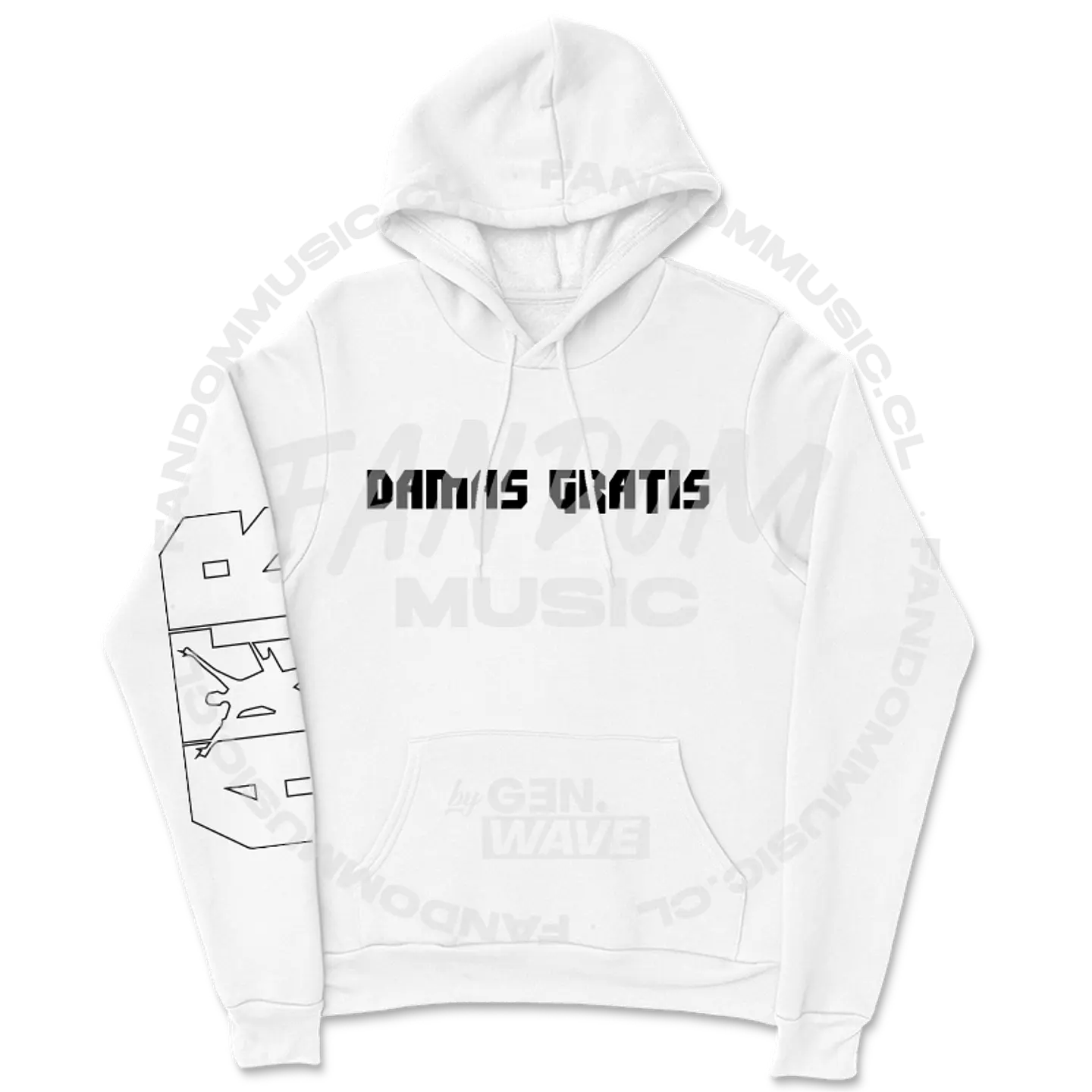 Damas Gratis · Perrito Malvado Hoodie 4