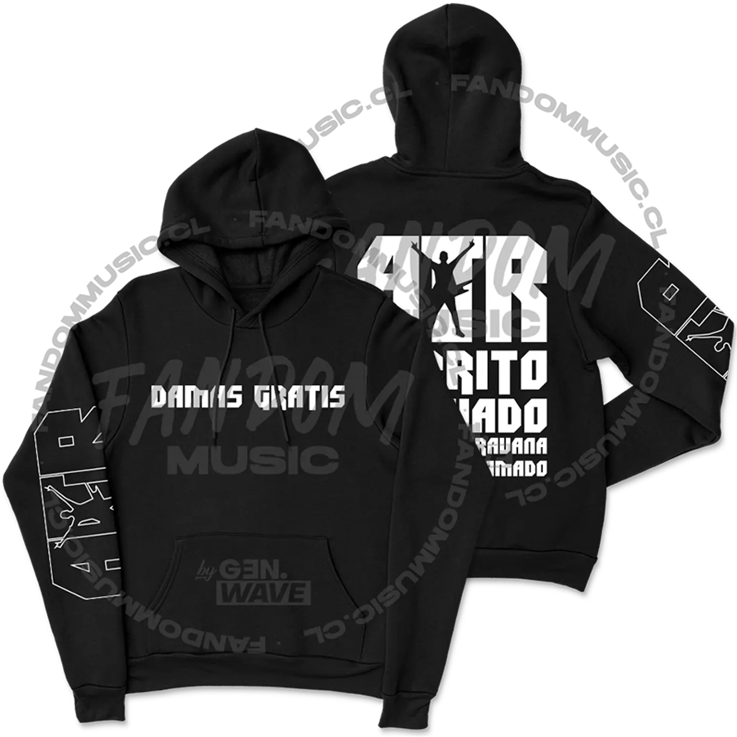 Damas Gratis · Perrito Malvado Hoodie 1
